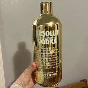 Absolut Vodka Bling Bling Limited Edition Bottle 1 Liter